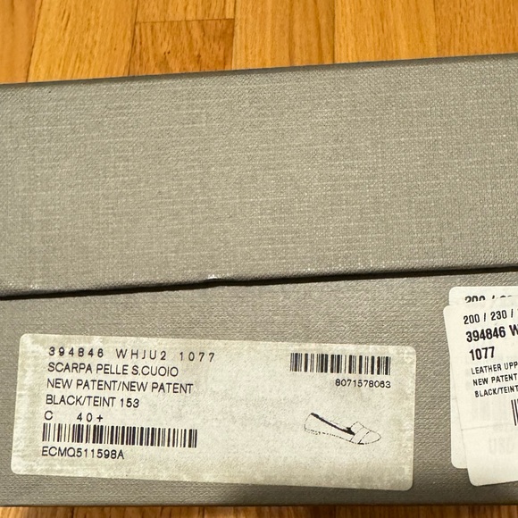 Alexander McQueen patent leather ballet flats. Scarpa pelle S. Cuoio size 40.5 - Picture 4 of 5